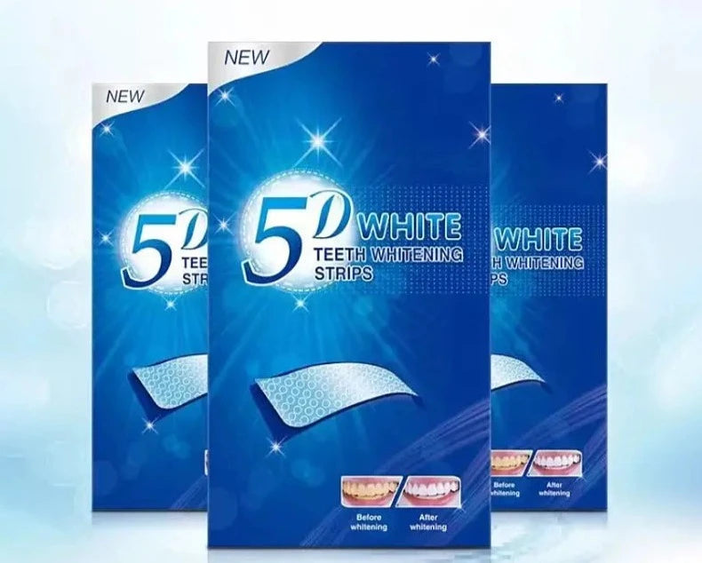 5D Teeth Whitening Strips - 7 Pairs - My Secretss