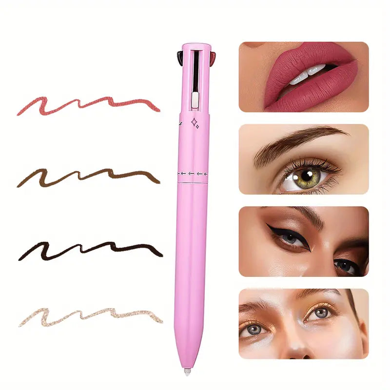 4 In 1 Waterproof Makeup Pen (Eye Liner - Lip Liner - Highlighter - Eyebrow Liner) - My Secretss