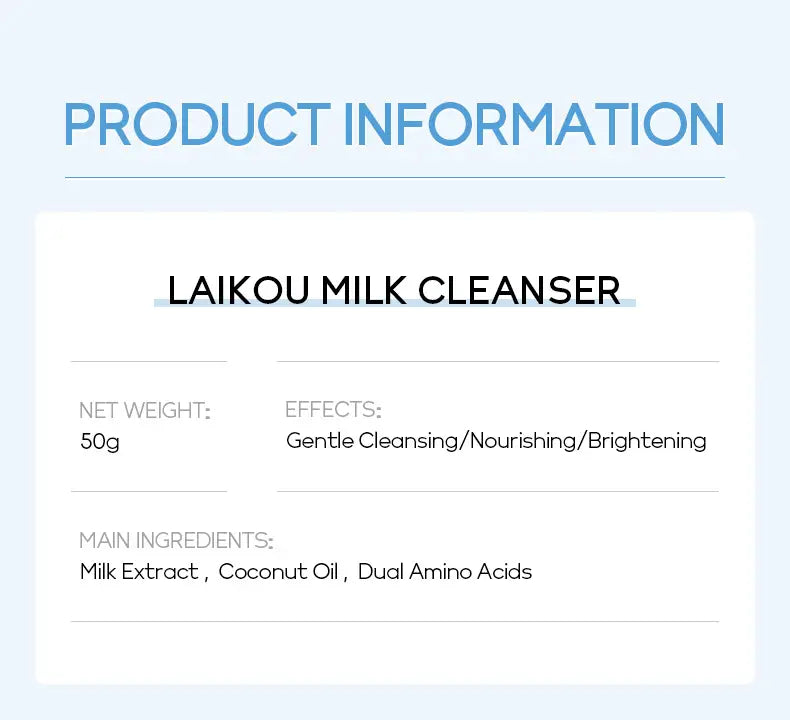 Milk Facial Cleanser