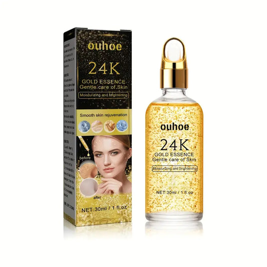 24K Gold Face Serum With Hyaluronic Acid And Snail