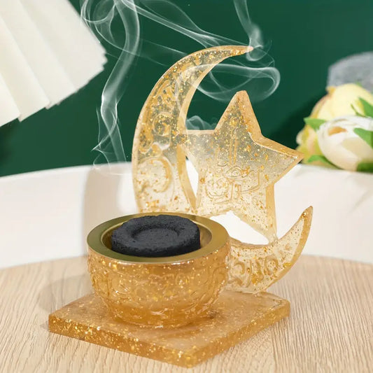Ramadan Golden Incense Burner