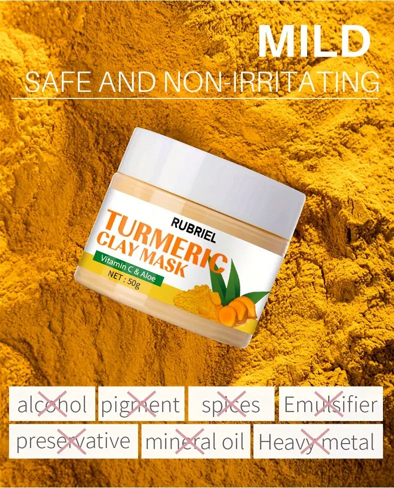 Turmeric Clay Mask - My Secretss