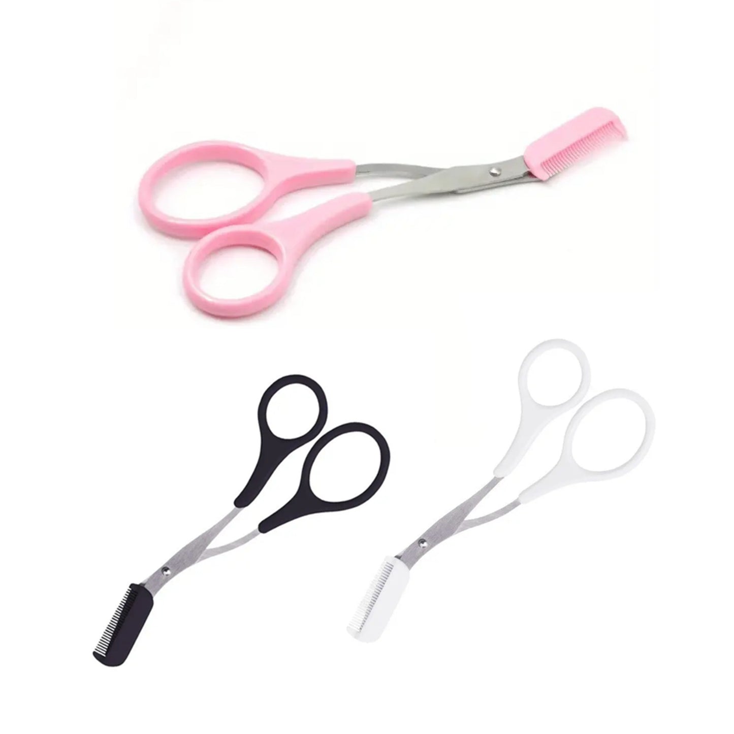 Eyebrow Trimmer Scissor Comb