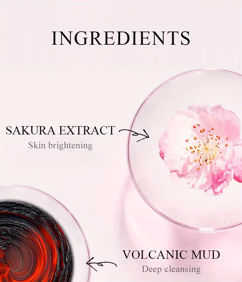 Japan Sakura Mud Mask - 12 Pcs - My Secretss